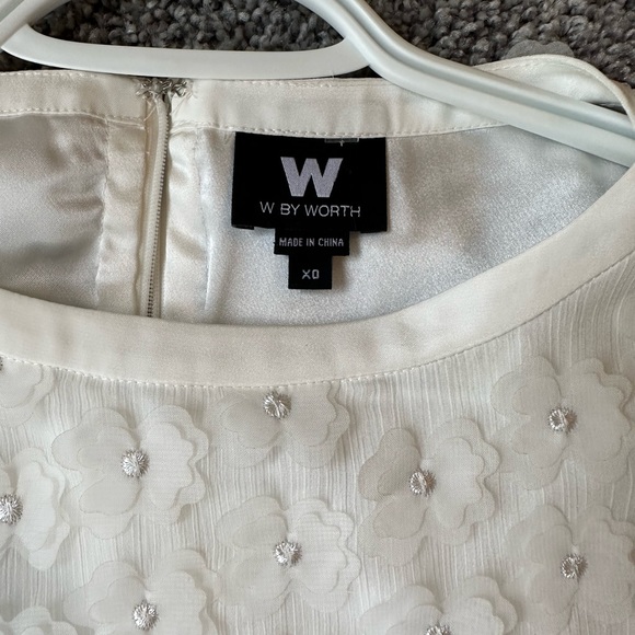 White long sleeve dress - Picture 2 of 3